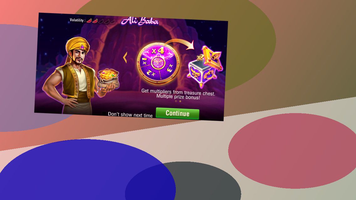 Ali Baba · Tampilan Antarmuka LUCKYOLYMPIC